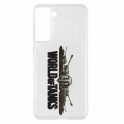 Чехол для Samsung S21 World Of Tanks 3D Logo - PrintSalon