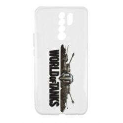 Чехол для Xiaomi Redmi 9 World Of Tanks 3D Logo - PrintSalon
