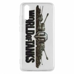 Чехол для Huawei P20 World Of Tanks 3D Logo - PrintSalon