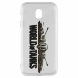Чехол для Samsung J3 2017 World Of Tanks 3D Logo - PrintSalon