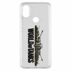 Чехол для Xiaomi Mi A2 World Of Tanks 3D Logo - PrintSalon
