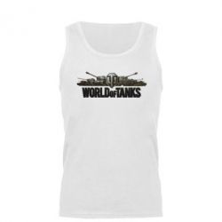 Мужская майка World Of Tanks 3D Logo - PrintSalon