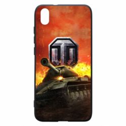 Чохол для Xiaomi Redmi 7A World of Tanks big emblem - PrintSalon