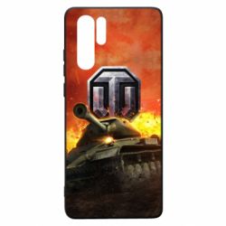 Чохол для Huawei P30 Pro World of Tanks big emblem - PrintSalon