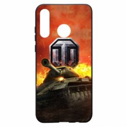 Чохол для Huawei P30 Lite World of Tanks big emblem - PrintSalon