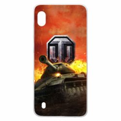 Чохол для Samsung A10 World of Tanks big emblem - PrintSalon
