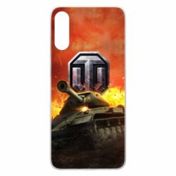 Чохол для Samsung A70 World of Tanks big emblem - PrintSalon