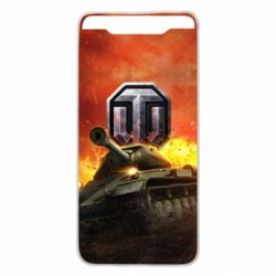 Чохол для Samsung A80 World of Tanks big emblem - PrintSalon