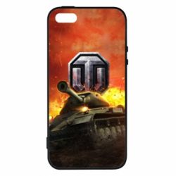 Чохол для iphone 5/5S/SE World of Tanks big emblem - PrintSalon