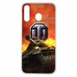 Чохол для Samsung M30 World of Tanks big emblem - PrintSalon