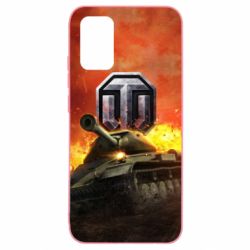 Чехол для Samsung A02s/M02s World of Tanks big emblem