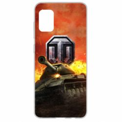 Чохол для Samsung A31 World of Tanks big emblem - PrintSalon