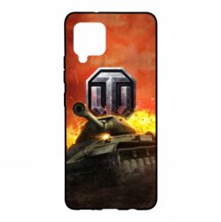 Чохол для Samsung A42 5G World of Tanks big emblem - PrintSalon