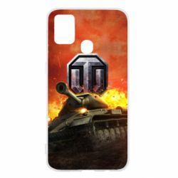 Чохол для Samsung M31 World of Tanks big emblem - PrintSalon
