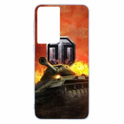 Чохол для Samsung S21 World of Tanks big emblem - PrintSalon