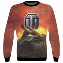 3D світшот World of Tanks big emblem - PrintSalon