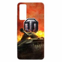 Чохол для Huawei P Smart 2021 World of Tanks big emblem - PrintSalon