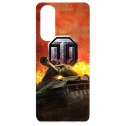 Чохол для Oppo Reno 4 Pro World of Tanks big emblem - PrintSalon