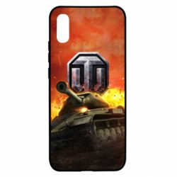Чохол для Xiaomi Redmi 9a World of Tanks big emblem - PrintSalon
