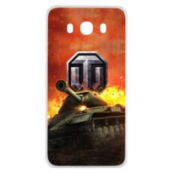 Чохол для Samsung J7 2016 World of Tanks big emblem - PrintSalon