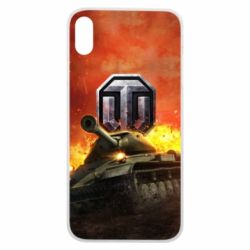 Чохол для iPhone Xs Max World of Tanks big emblem - PrintSalon