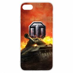 Чохол для iPhone 7 World of Tanks big emblem - PrintSalon