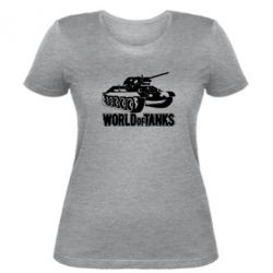 Женская футболка World Of Tanks Game