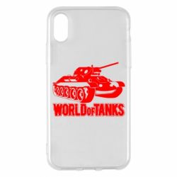 Чехол для iPhone X/Xs World Of Tanks Game