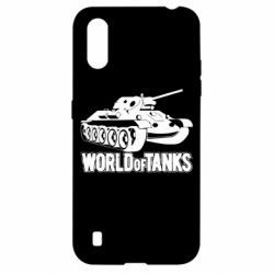 Чохол для Samsung A01 / M01 World Of Tanks Game-PrintSalon Чохол для Samsung A01 / M01 World Of Tanks Game
