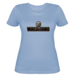 Жіноча футболка World Of Tanks Logo - PrintSalon