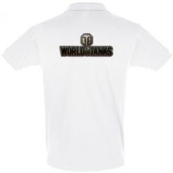 Мужское поло World Of Tanks Logo - PrintSalon