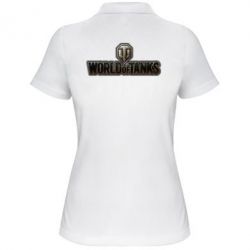Жіноче поло World Of Tanks Logo - PrintSalon