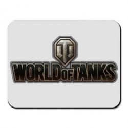 Килимок для миші World Of Tanks Logo - PrintSalon