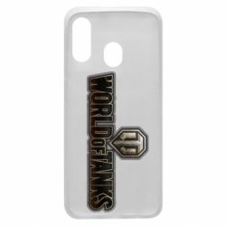 Чохол для Samsung A40 World Of Tanks Logo - PrintSalon