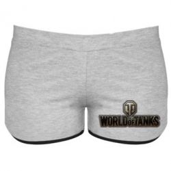 Жіночі шорти World Of Tanks Logo - PrintSalon