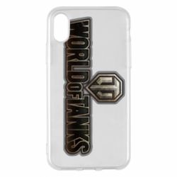 Чохол для iPhone X/Xs World Of Tanks Logo - PrintSalon