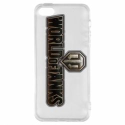 Чохол для iphone 5/5S/SE World Of Tanks Logo - PrintSalon