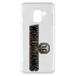 Чохол для Samsung A8 2018 World Of Tanks Logo - PrintSalon