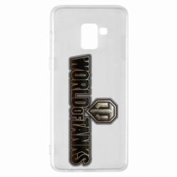 Чохол для Samsung A8+ 2018 World Of Tanks Logo - PrintSalon