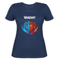 Женская футболка World of warcraft battle for azeroth - PrintSalon