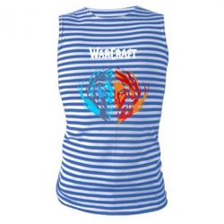 Майка-тельняшка World of warcraft battle for azeroth - PrintSalon