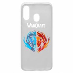 Чехол для Samsung A40 World of warcraft battle for azeroth - PrintSalon