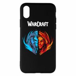 Чехол для iPhone X/Xs World of warcraft battle for azeroth - PrintSalon