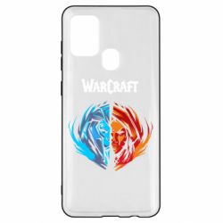 Чехол для Samsung A21s World of warcraft battle for azeroth - PrintSalon