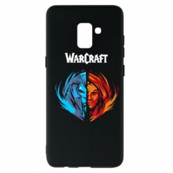 Чехол для Samsung A8+ 2018 World of warcraft battle for azeroth - PrintSalon