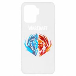 Чехол для Oppo Reno 5 Lite World of warcraft battle for azeroth - PrintSalon