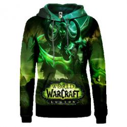 Жіноче 3D худі World of warcraft Legion