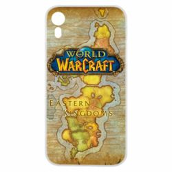 Чехол для iPhone XR World of Warcraft Map-PrintSalon Чехол для iPhone XR World of Warcraft Map