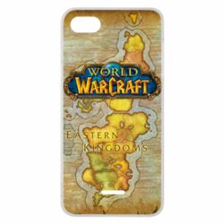 Чехол для Xiaomi Redmi 6A World of Warcraft Map-PrintSalon Чехол для Xiaomi Redmi 6A World of Warcraft Map