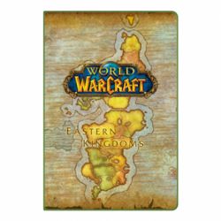 Блокнот з принтом World of Warcraft Map